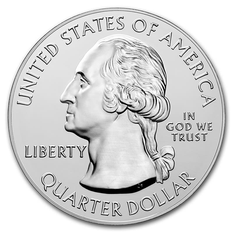 America the Beautiful Silver, 5 oz (obverse)