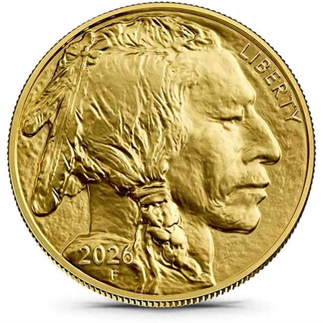 American Gold Buffalo, 1 oz (obverse)