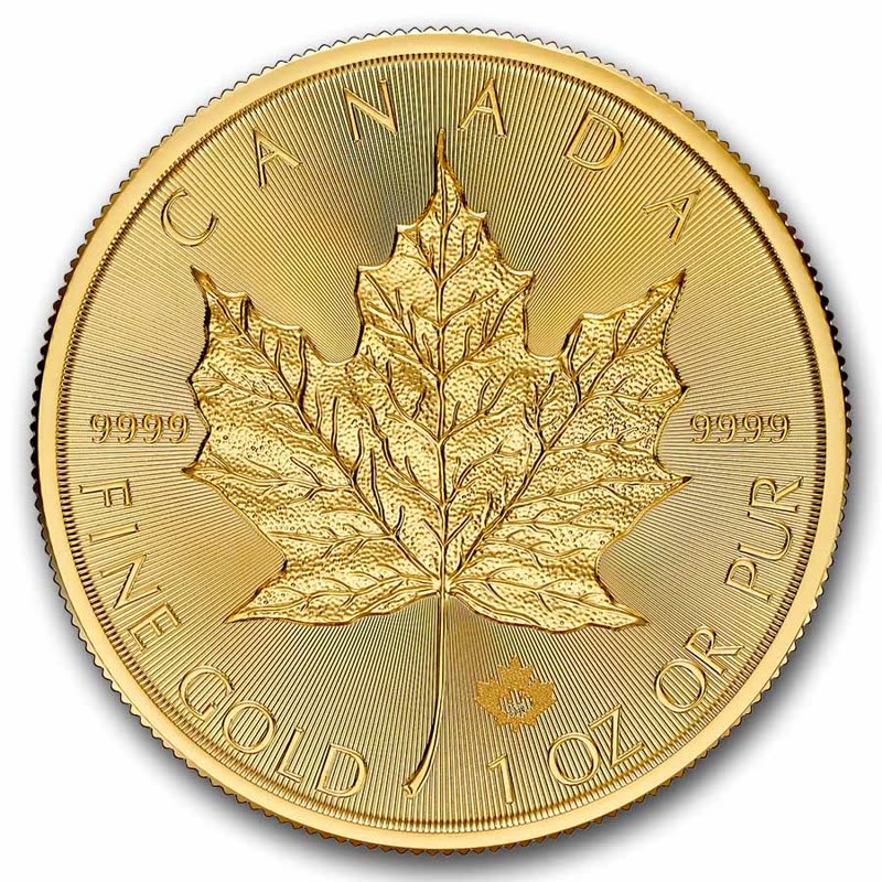 Canadian Gold Maple Leaf, 1 oz (obverse)