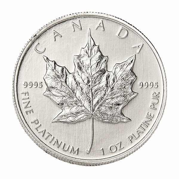 Canadian Platinum Maple Leaf coin