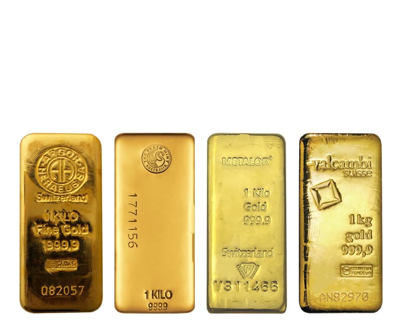 Gold Bar, 1 kilo (obverse)
